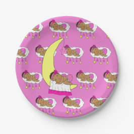 Prato De Papel Chá de fraldas da Magenta Girl