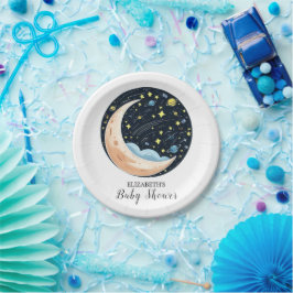 Prato De Papel Chá de fraldas das estrelas encantadoras