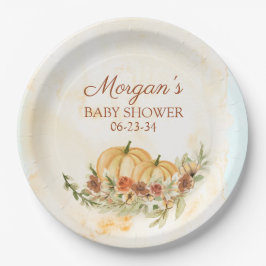 Prato De Papel Chá de fraldas de Abóbora de Queda Russo