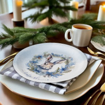 Chá de fraldas de Aquarela de Inverno