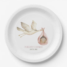 Chá de fraldas de Bebê Rosa-Rosa de Entrega Especi
