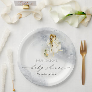 Prato De Papel Chá de fraldas de Fada de Leitura Magnética de Lei