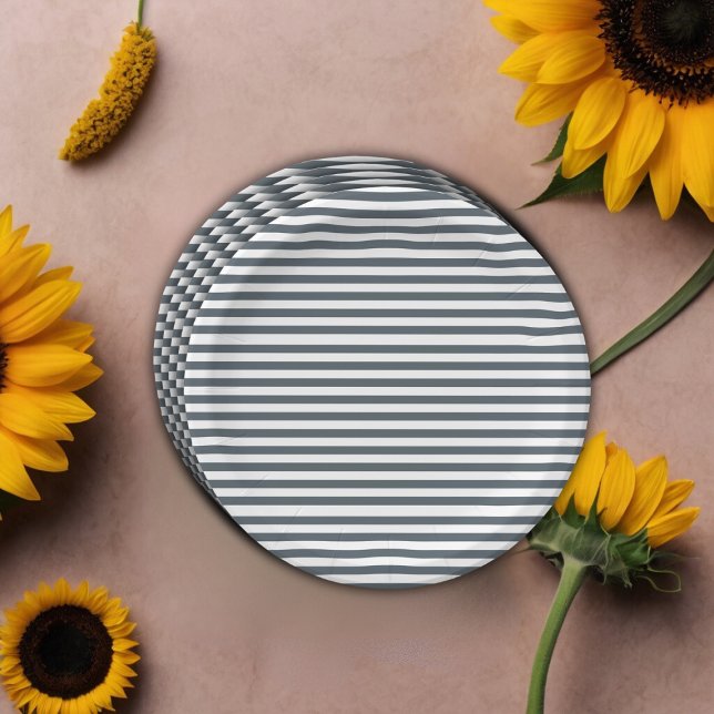 Prato De Papel Chá de fraldas de girassol azul (Criador carregado)