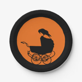 Prato De Papel Chá de fraldas de gótico