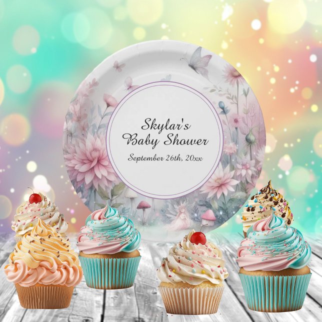 Prato De Papel Chá de fraldas de Jardim Láteo (Criador carregado)