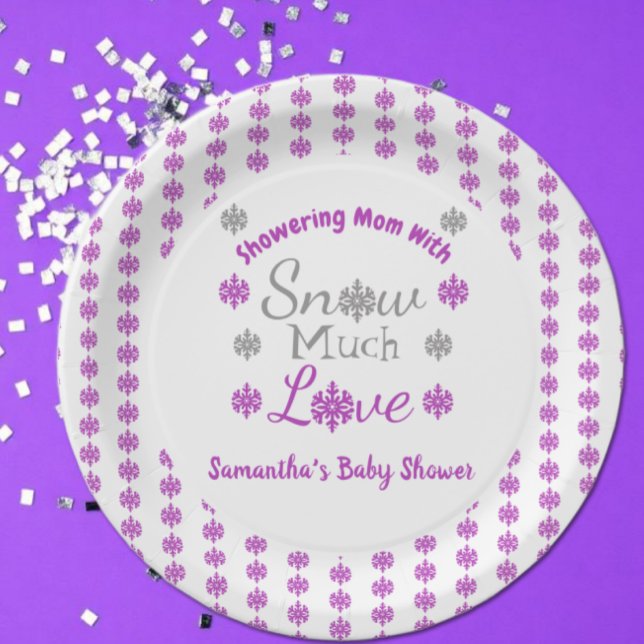 Prato De Papel Chá de fraldas de Muita Neve (Criador carregado)