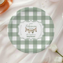 Prato De Papel Chá de fraldas de Pesca Russo Pequeno Pescador