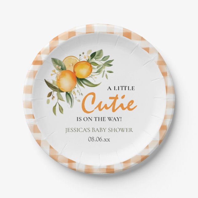 Prato De Papel Chá de fraldas de Primavera de flores selvagens es (Frente)