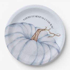 Prato De Papel Chá de fraldas de Rapaz Azul