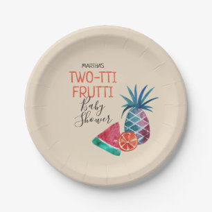 Prato De Papel Chá de fraldas de Two-tti Frutti