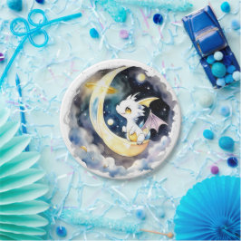 Prato De Papel Chá de fraldas do Dragão Místico