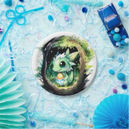 Prato De Papel Chá de fraldas Dragon Fantasy