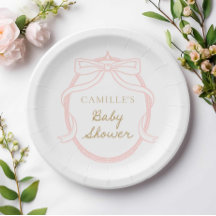 Chá de fraldas Elegante de Arco Rosa