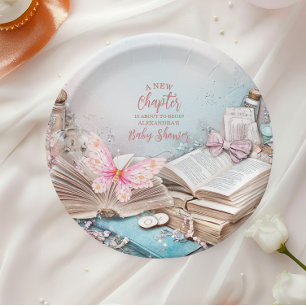 Prato De Papel Chá de fraldas Magic Boho Storybook