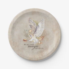 Prato De Papel Chá de fraldas mágico ou Aniversário