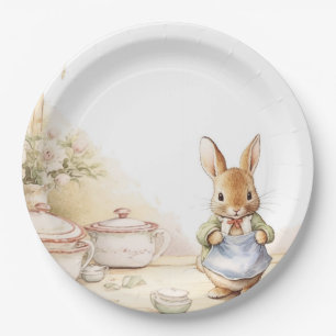 Prato De Papel Chá de fraldas Peter Rabbit