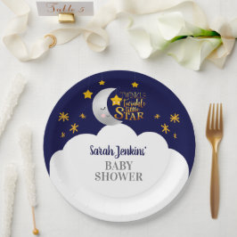 Prato De Papel Chá de fraldas Twinkle Star