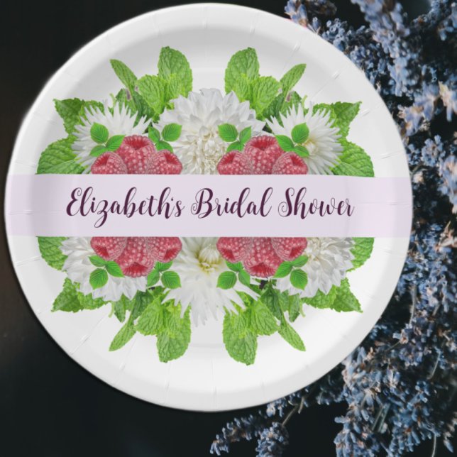 Prato De Papel Chá de Noiva Jardim Dahlia (Criador carregado)