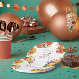 Prato De Papel Chá de panela de Citros Principal