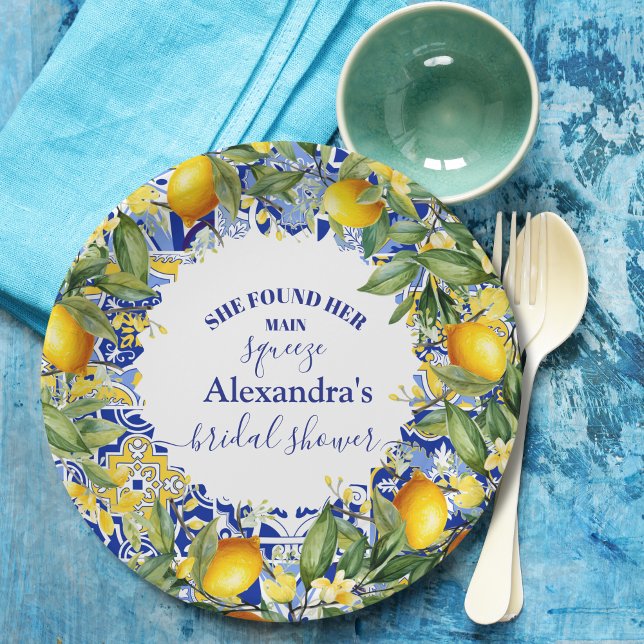 Prato De Papel Chá de panela de compressão principal de limão (Criador carregado)