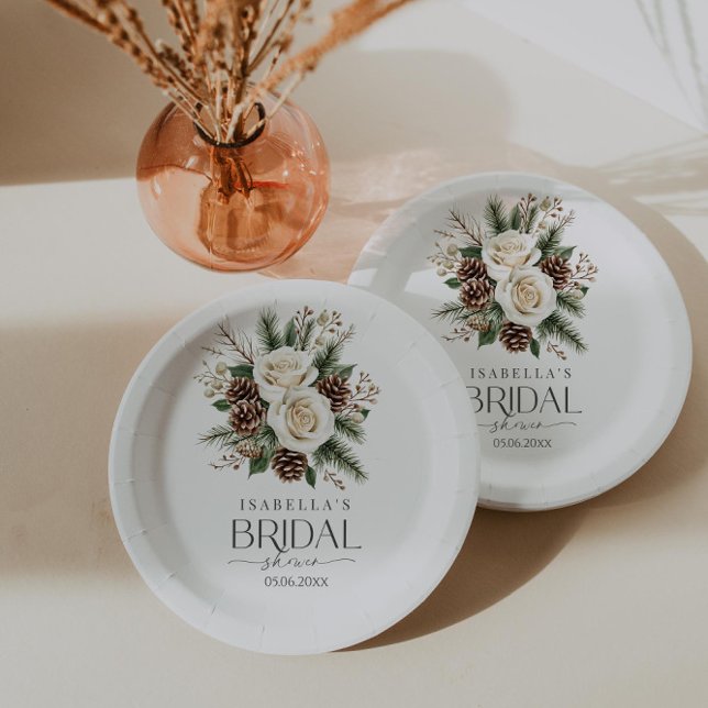 Prato De Papel Chá de panela de inverno (Criador carregado)