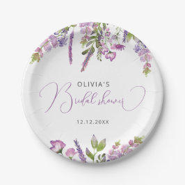 Prato De Papel Chá de panela de Lavanda Russo Moderno Elegante