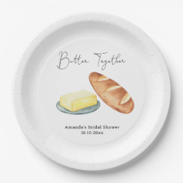 Prato De Papel Chá de panela Manteiga Junta