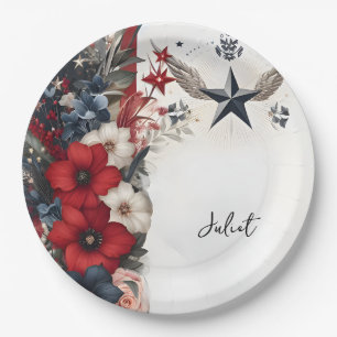 Prato De Papel Chá de panela Militar Tático da Guerra do Exército