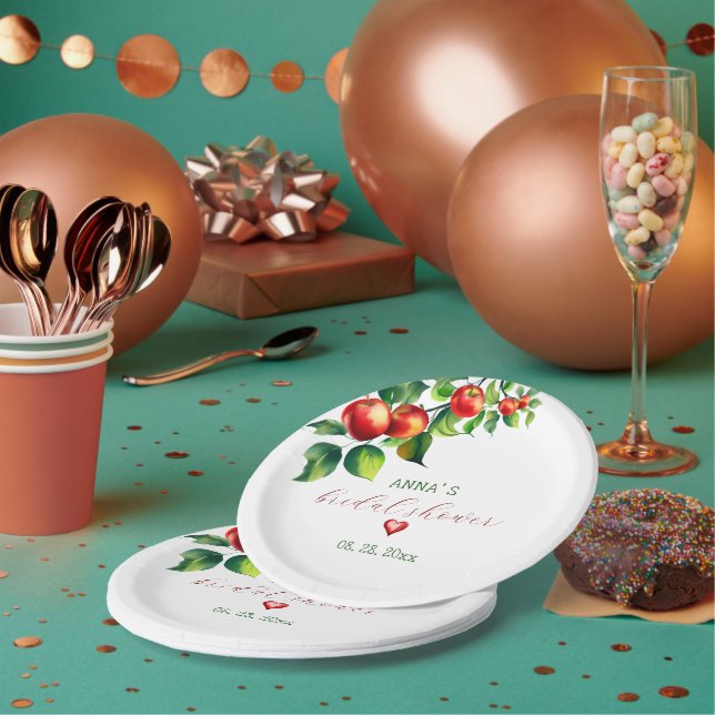 Prato De Papel Chá de panela Red Apple (Múltiplo)