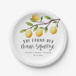 Prato De Papel Chá de panela Rustic Lemon