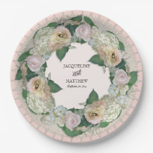 Prato De Papel Chá de panela Tea Party Bonito Lace Doily