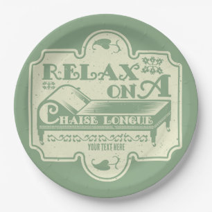 Prato De Papel Chaise Longue