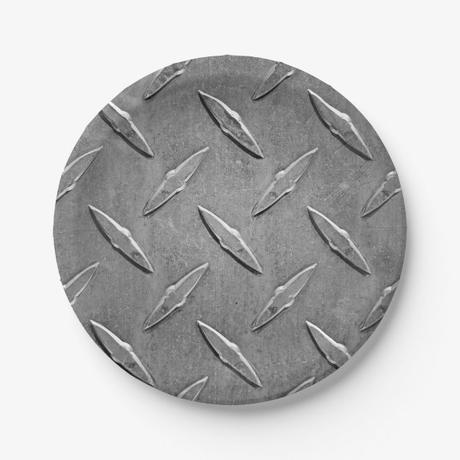 Prato De Papel chapa de metal de alumínio industrial (Frente)