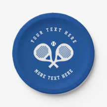 Chapas de Festa de aniversário de Tênis de Padel p