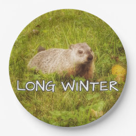 Prato De Papel Chapas de inverno longas