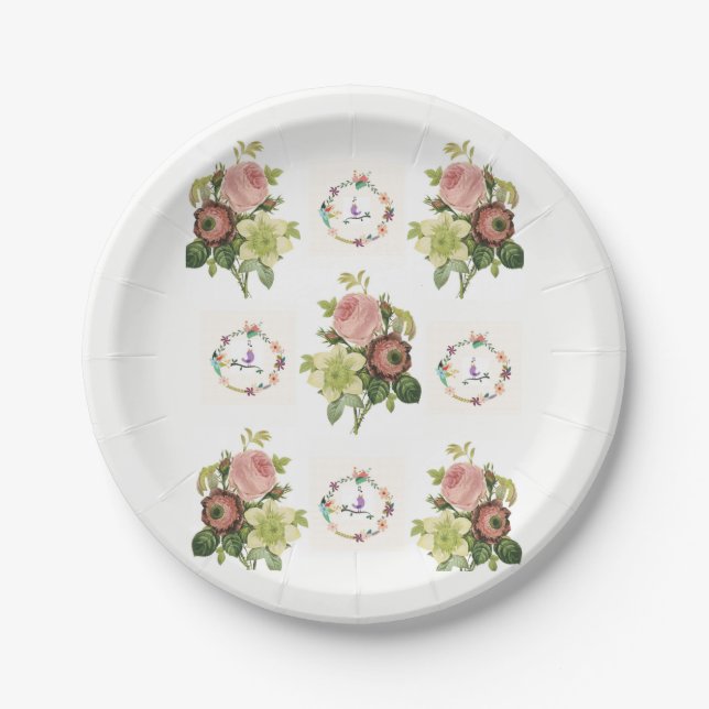 Prato De Papel Chapas de papel (Frente)