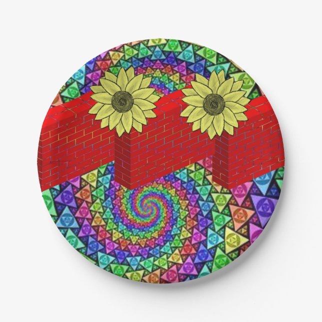 Prato De Papel Chapas de papel (Frente)