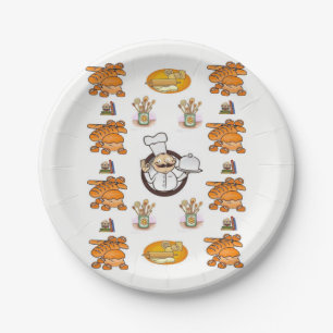 Prato De Papel Chapas de papel