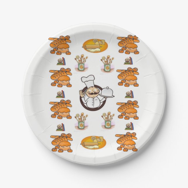 Prato De Papel Chapas de papel (Frente)