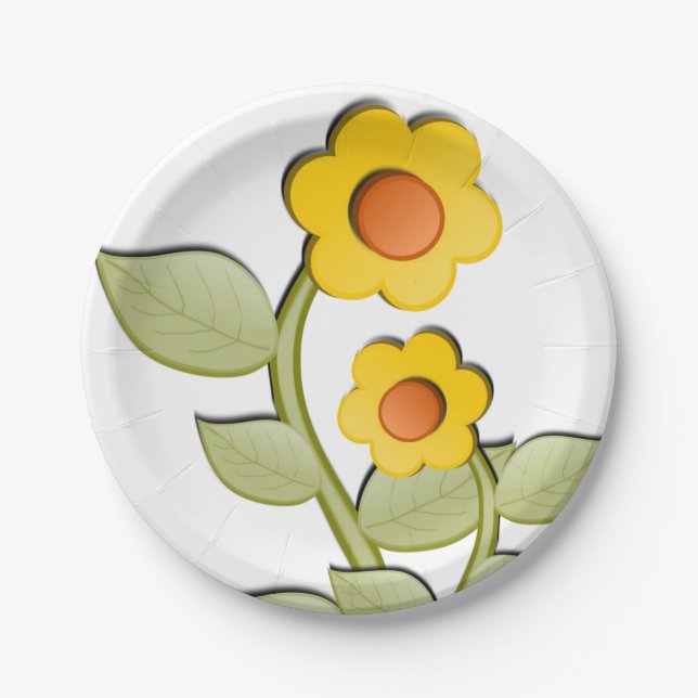 Prato De Papel Chapas de papel (Frente)