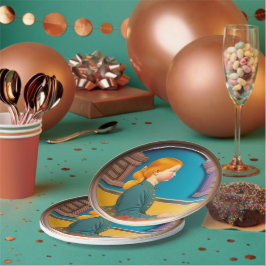 Prato De Papel Chapas de papel clássicas para Design infantil