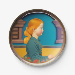 Prato De Papel Chapas de papel clássicas para Design infantil