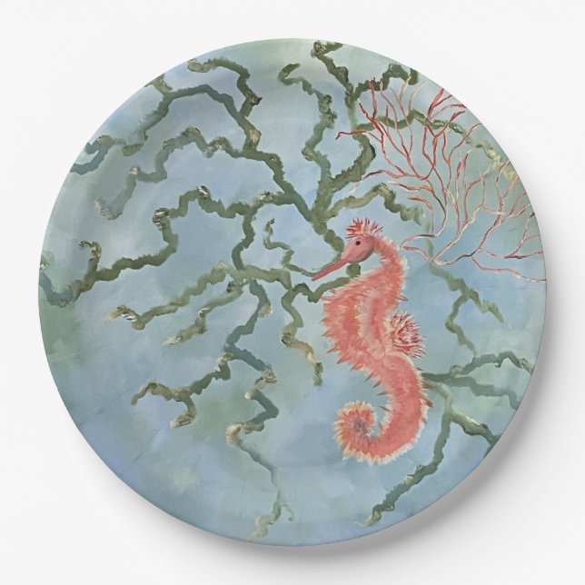 Prato De Papel chapas de papel costeiro (Frente)