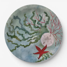 Prato De Papel Chapas de papel costeiro