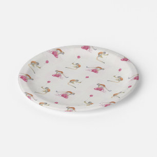 Prato De Papel Chapas de papel de aniversário do Monkey Party