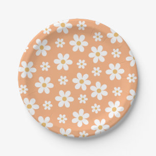 Prato De Papel Chapas de papel de damasco para damas de Groovy Re