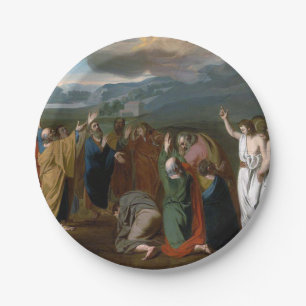 Prato De Papel Chapas de papel de Jesus Cristo