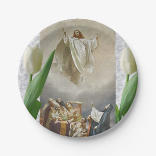 Prato De Papel Chapas de papel de Jesus Cristo