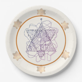 Prato De Papel Chapas de papel elegantes