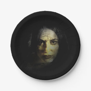 Prato De Papel Chapas de papel no Halloween